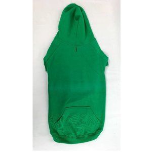 Casual Canine Dog Hoodie in green size L, 19", NWT